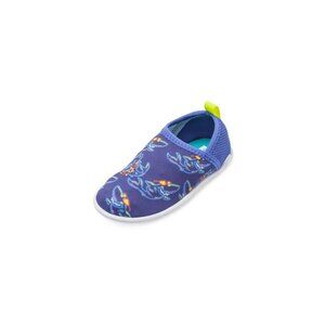 NEW Speedo Kids' Beach Bootie Water Shoes - Neon Shark Large 9-10